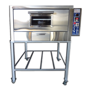 HMC-2N4B - HORNO DE 2 NIVELES 4 BANDEJAS CHIFONERO ROZAS