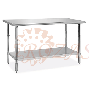 MAI-11050 MESA DE ACERO INOXIDABLE 110 X 50 CM
