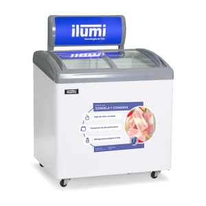 TF-2600 CONGELADOR TAPA VIDRIO  ILUMI