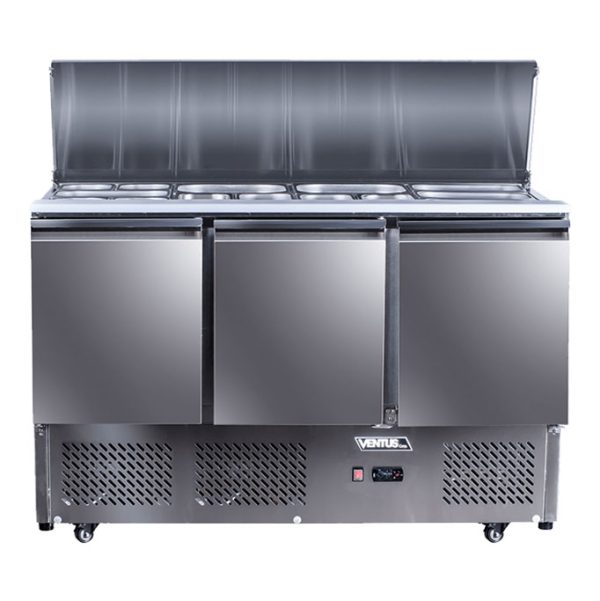 VMRSL-385 MESA ENSALADERA ACERO VENTUS 380 lt